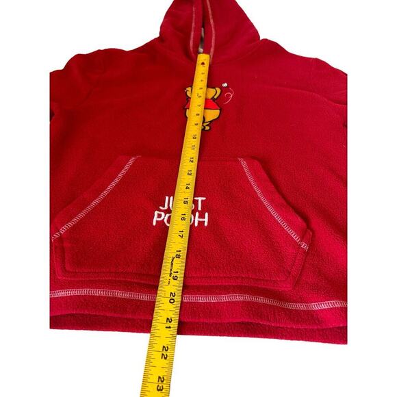 Vintage Winnie the Pooh : 100 Acre Collection - Just Pooh Fleece Hoodie - size S - Picture 10 of 11